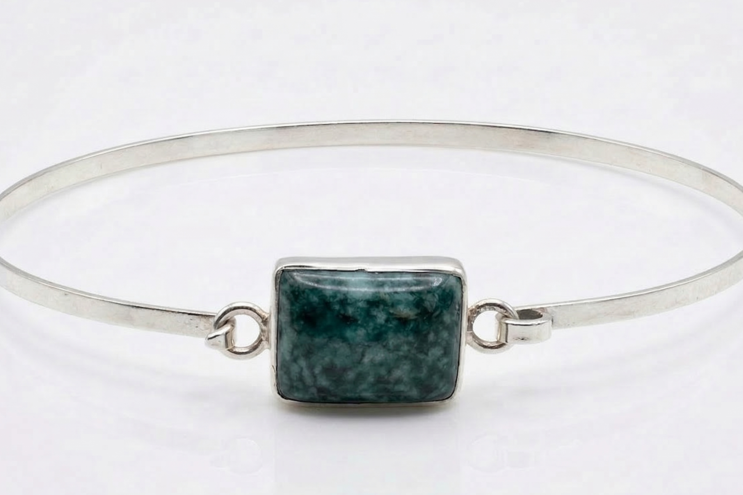 Green Jaguar - Rectangle Bracelet