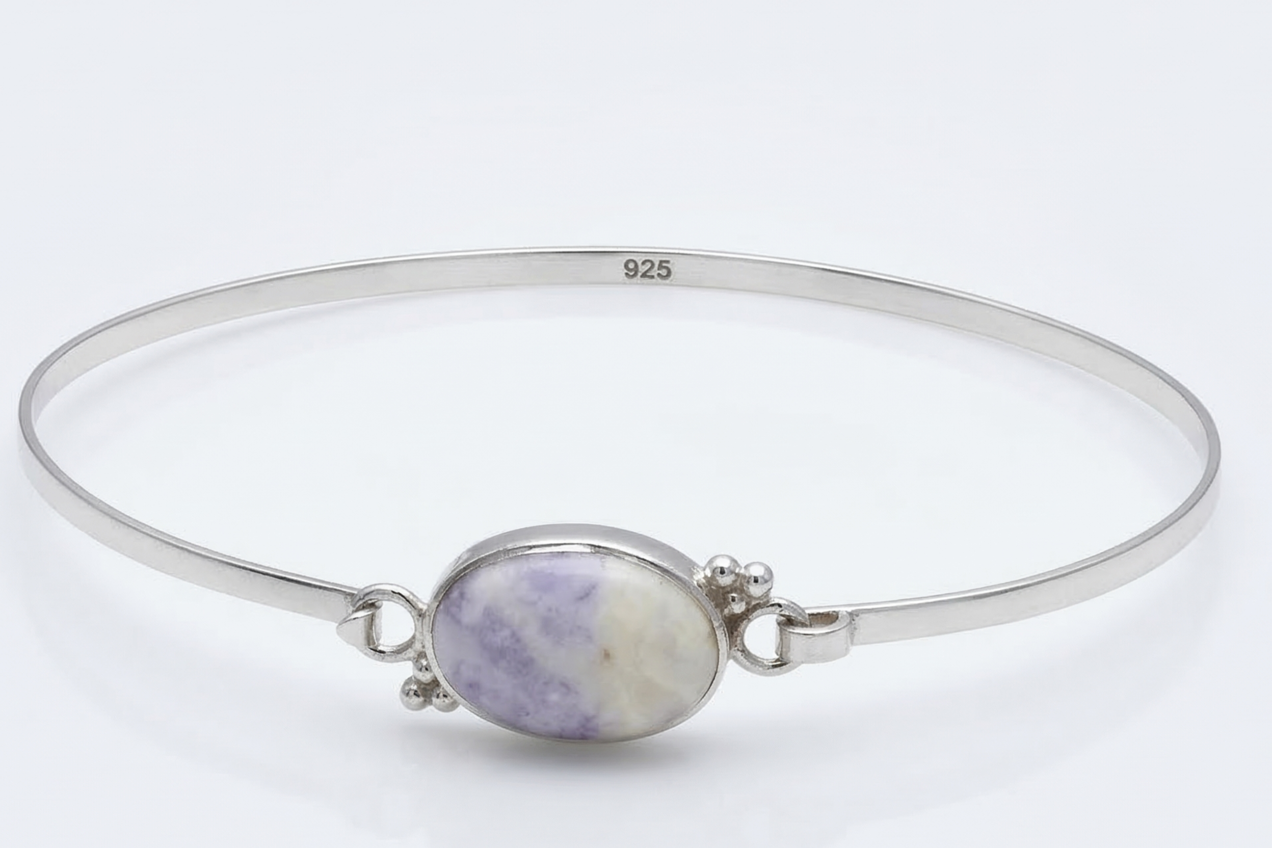 Lilac - Oval Bracelet