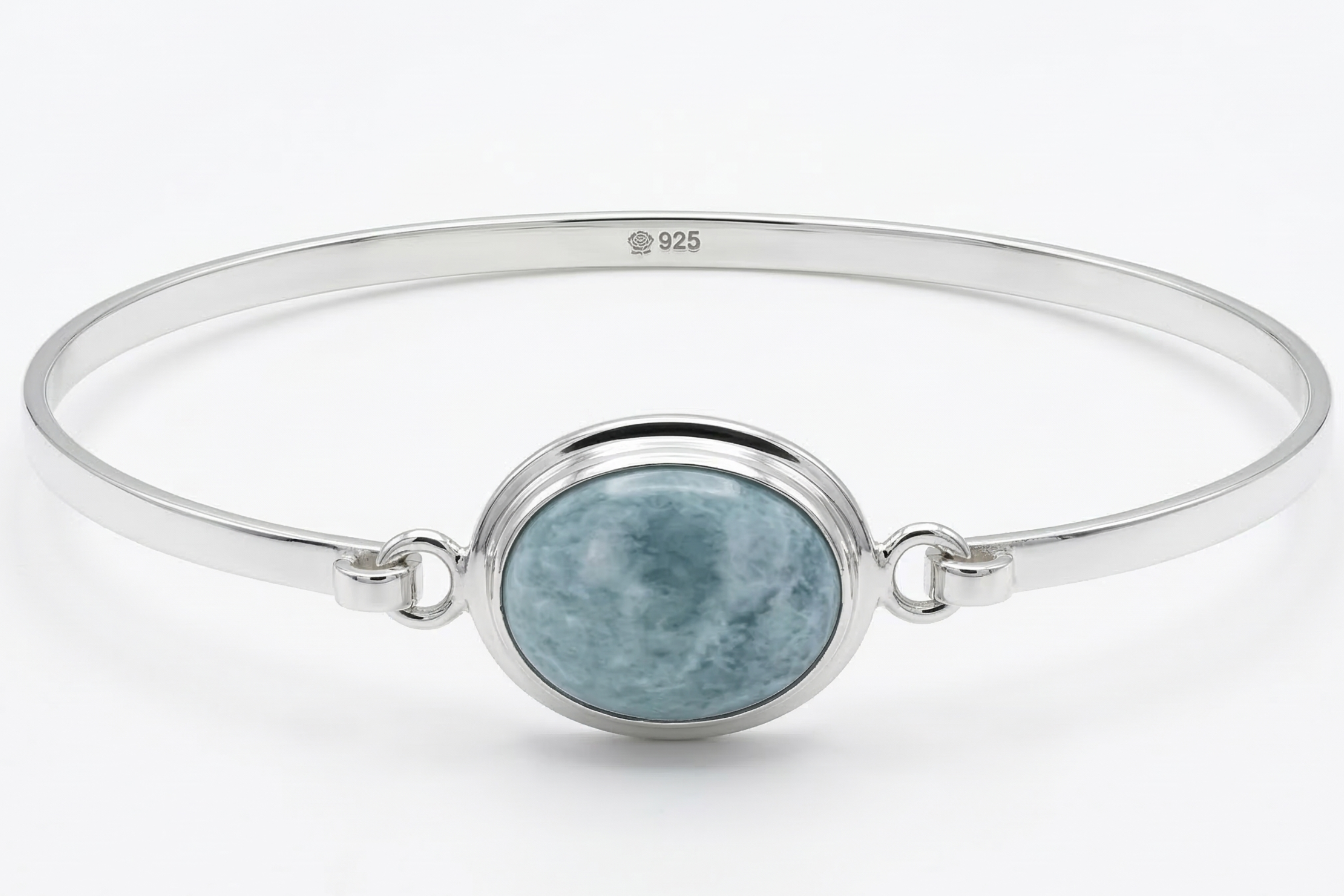 Sky Blue - Oval Bracelet