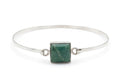 Green Apple Square Jade Bracelet