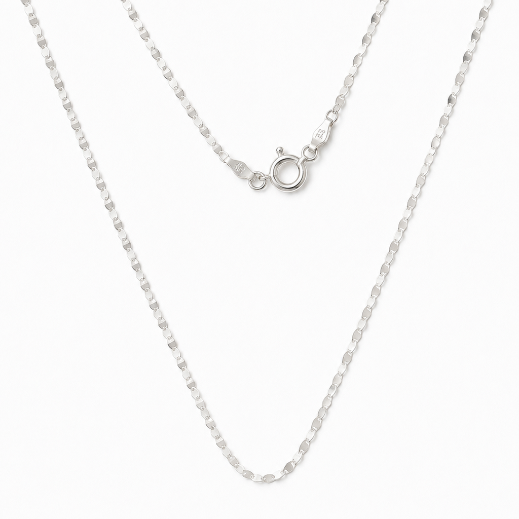 Flat Link Necklace