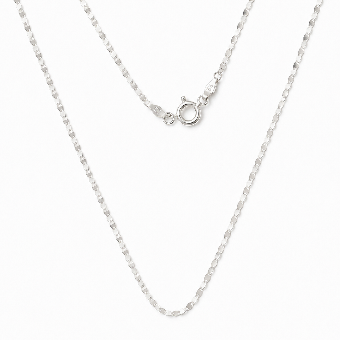 Flat Link Necklace