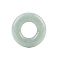 Jade donut for necklace