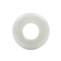 Jade donut for necklace 