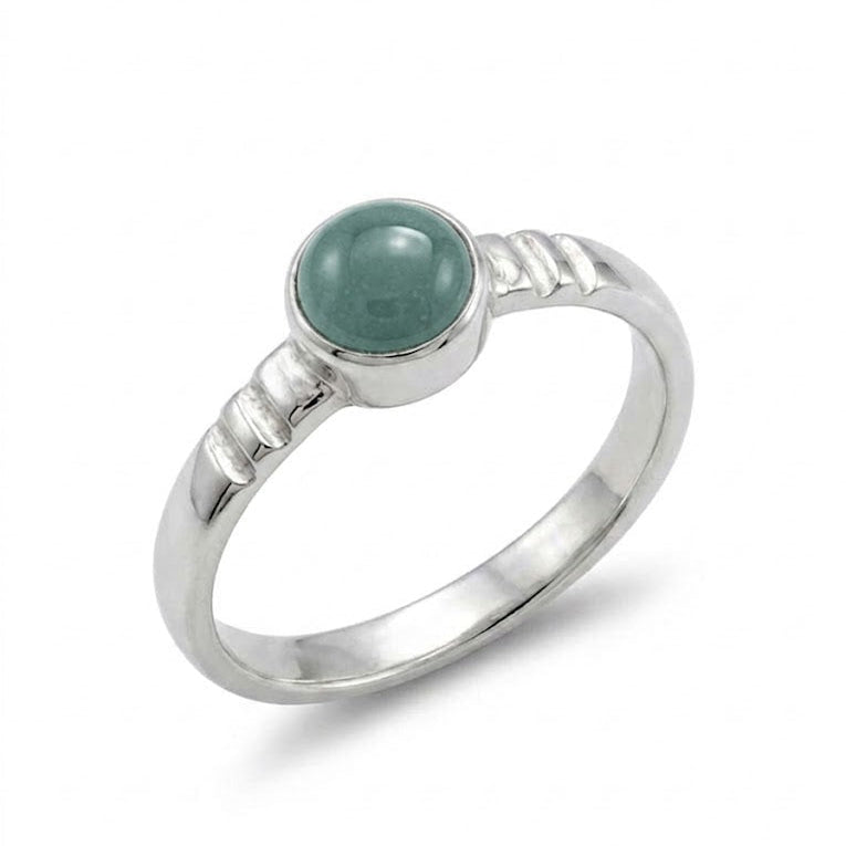 one stone jade ring